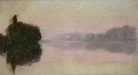 De Seine bij Port-Villez, Avond Effect, 1894